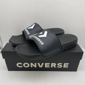 Converse All Star Slide Beach 171214C Black / White Multi Sizes Men\'s NWT Converse All Star Slide Beach 171214C Black / White Size 13  main image 2